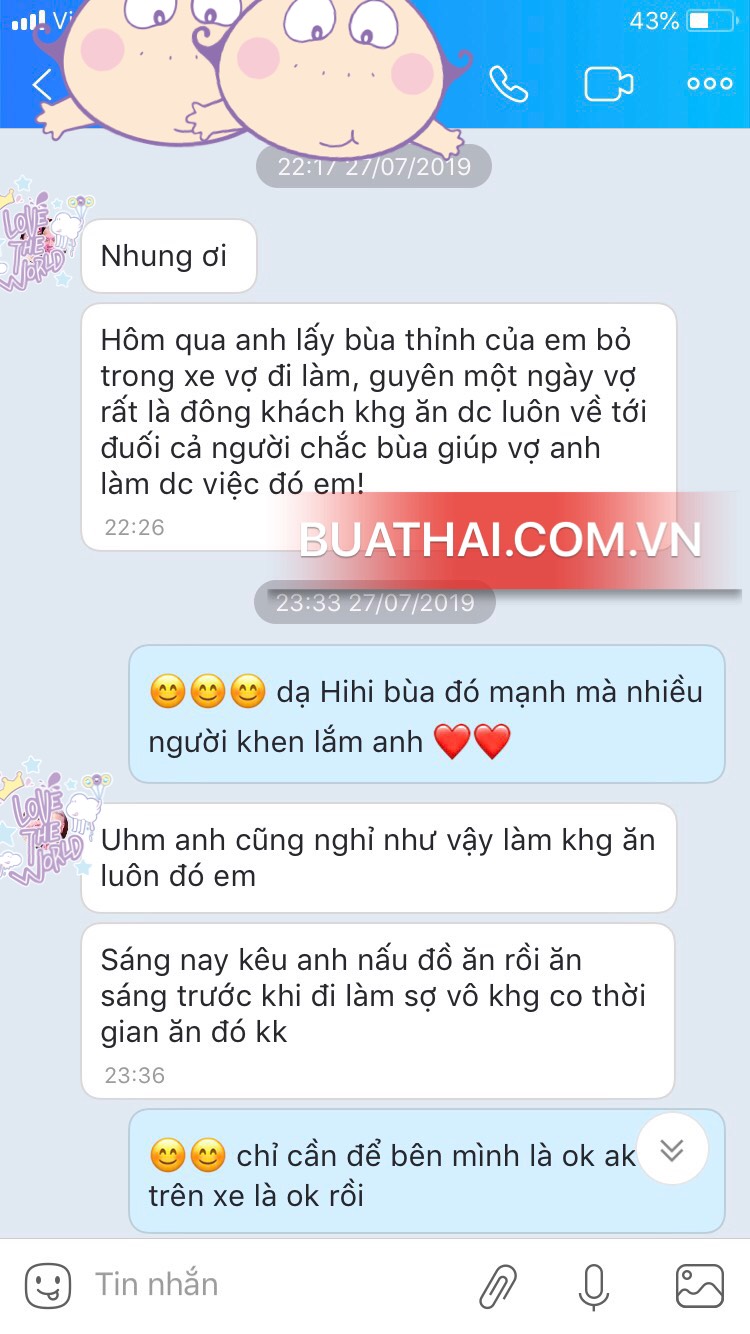 KHÁCH KHEN VÀ CẢM NHẬN BÙA ĐỘ TÀI LỘC VÀ CÔNG VIỆC